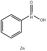 zinc bis[phenylphosphinate]  Structure