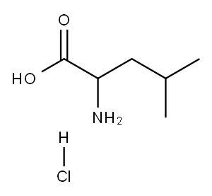 DL-Leucine, hydrochloride Struktur