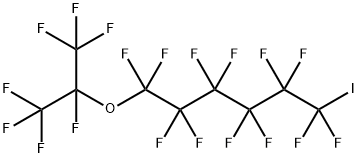 1-IODO-6-(HEPTAFLUOROISOPROPOXY)PERFLUOROHEXANE Structure