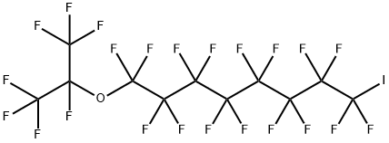 1-IODO-8-(HEPTAFLUOROISOPROPOXY)PERFLUOROOCTANE Structure