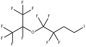 1-IODO-3,3,4,4,6,7,7,7-HEPTAFLUORO-2-(TRIFLUOROMETHYL)-5-OXAHEPTANE Struktur