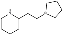 2-(2-ピロリジン-1-イルエチル)ピペリジン 化学構造式