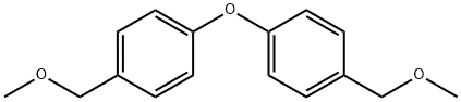 4,4'-BIS(METHOXYMETHYL)DIPHENYL ETHER Struktur