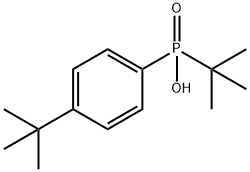 tert-Butyl(p-tert-butylphenyl)phosphinic acid Structure