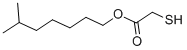 巯基乙酸异辛酯,25103-09-7,结构式