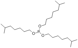 Triisooctyl phosphite Structure