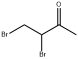 1，2-二溴-3-丁酮 结构式