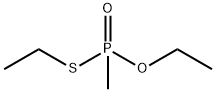メチルチオホスホン酸O,S-ジエチル 化学構造式