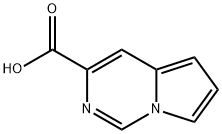 Pyrrolo[1,2-c]pyrimidine-3-carboxylic acid (9CI) Struktur