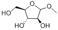.beta.-D-Arabinofuranoside, methyl Structure