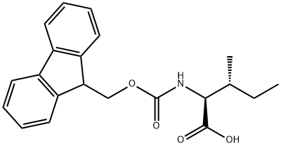 Fmoc-L-allo-isoleucine Struktur