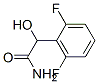Benzeneacetamide,  2,6-difluoro--alpha--hydroxy- Structure