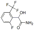 Benzeneacetamide,  2-fluoro--alpha--hydroxy-6-(trifluoromethyl)- Structure