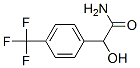 Benzeneacetamide,  -alpha--hydroxy-4-(trifluoromethyl)- Structure