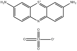3,7-ジアミノフェノチアジン-5-イウム・過塩素酸アニオン 化学構造式