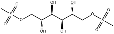(2R,3R,4R,5R)-1,6-bis(methylsulfonyloxy)hexane-2,3,4,5-tetrol 结构式