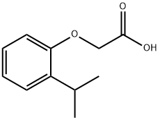 (2-ISOPROPYL-PHENOXY)-ACETIC ACID Struktur