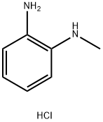 N-甲基邻苯二胺盐酸盐,25148-68-9,结构式
