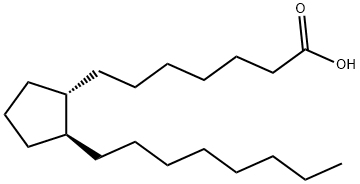 prostanoic acid Struktur