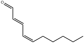 decadienal,(E,Z)-2,4-decadienal Structure