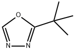 2-叔丁基-1,3,4-恶二唑, 251540-53-1, 结构式
