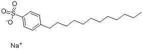 Sodium dodecylbenzenesulphonate Structure