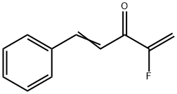 1,4-Pentadien-3-one,  4-fluoro-1-phenyl- 化学構造式
