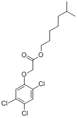 6-メチルヘプチル=(2,4,5-トリクロロフェノキシ)アセタート 化学構造式