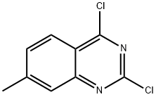 2,4-ジクロロ-7-メチルキナゾリン 化学構造式