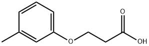 3-M-TOLYLOXY-PROPIONIC ACID Struktur