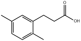 3-(2,5-DIMETHYLPHENYL)PROPIONIC ACID Structure
