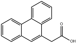 9-Phenanthreneacetic acid Structure