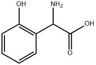 2-AMINO-2-(2-HYDROXYPHENYL)ACETIC ACID 化学構造式