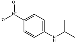4-ニトロ-N-イソプロピルベンゼンアミン 化学構造式
