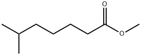 Methyl-6-methylheptanoate Struktur