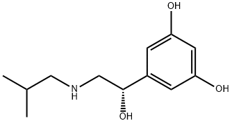 1,3-Benzenediol, 5-[(1S)-1-hydroxy-2-[(2-methylpropyl)amino]ethyl]- (9CI) Struktur