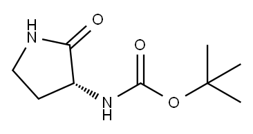 Carbamic acid, [(3R)-2-oxo-3-pyrrolidinyl]-, 1,1-dimethylethyl ester (9CI)|(R)-叔丁基2-氧代吡咯烷-3-基氨基甲酸酯