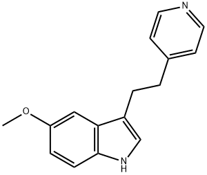 5-methoxy-3-(2-pyridin-4-yl-ethyl)-indole Structure
