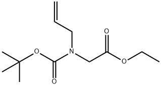 ethyl 2-(allyl(tert-butoxycarbonyl)aMino)acetate|ETHYL 2-(ALLYL(TERT-BUTOXYCARBONYL)AMINO)ACETATE