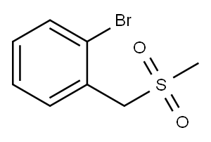 1-溴-2-((甲磺酰基)甲基)苯, 25195-52-2, 结构式