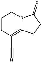 8-Indolizinecarbonitrile,1,2,3,5,6,7-hexahydro-3-oxo-(9CI)|