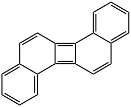 ジベンゾ[a,g]ビフェニレン 化学構造式