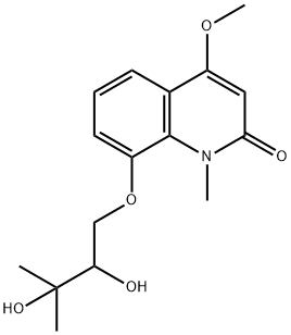 ホリオシジン 化学構造式