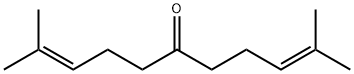 Bis(4-methyl-3-pentenyl) ketone Struktur