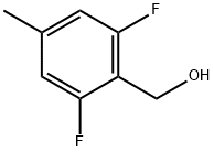 (2,6-二氟-4-甲基苯基)甲醇, 252004-32-3, 结构式