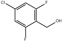(4-氯-2,6-二氟苯基)-甲醇, 252004-50-5, 结构式