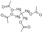 TETRAKIS(ACETOXYMERCURI)METHANE Structure