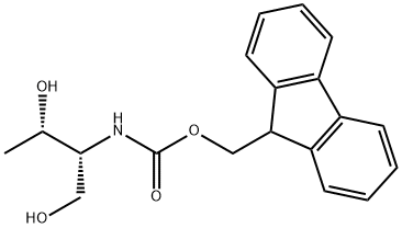 FMOC-D-苏氨醇, 252049-02-8, 结构式