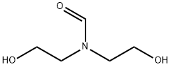 N,N-ビス(2-ヒドロキシエチル)ホルムアミド 化学構造式