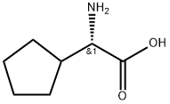 L-Cyclopentylglycine Struktur